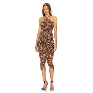Marant Etoile Valdi Dress Siz 36 US 4 Sexy Bodycon Midi Clubwear Night Out